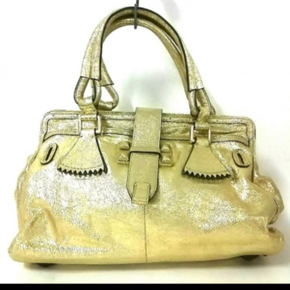 Chloe Gold Elvire purse used Authentic